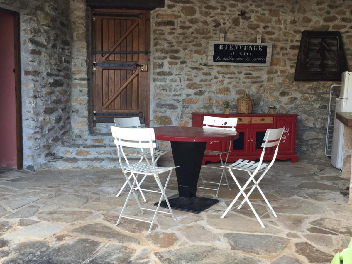 Villa Le Diable Par La Queue Olargues Esterno foto