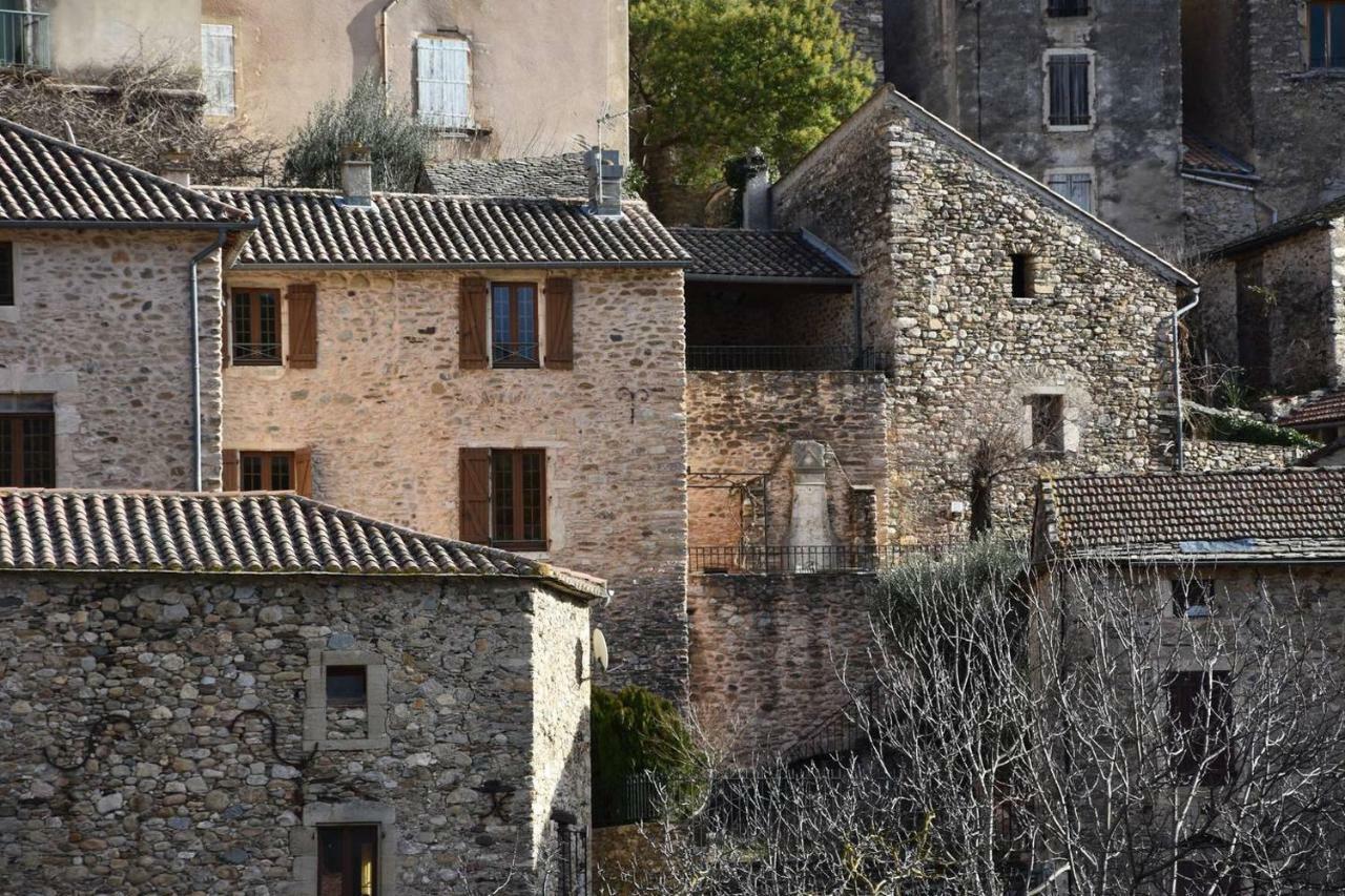 Villa Le Diable Par La Queue Olargues Esterno foto